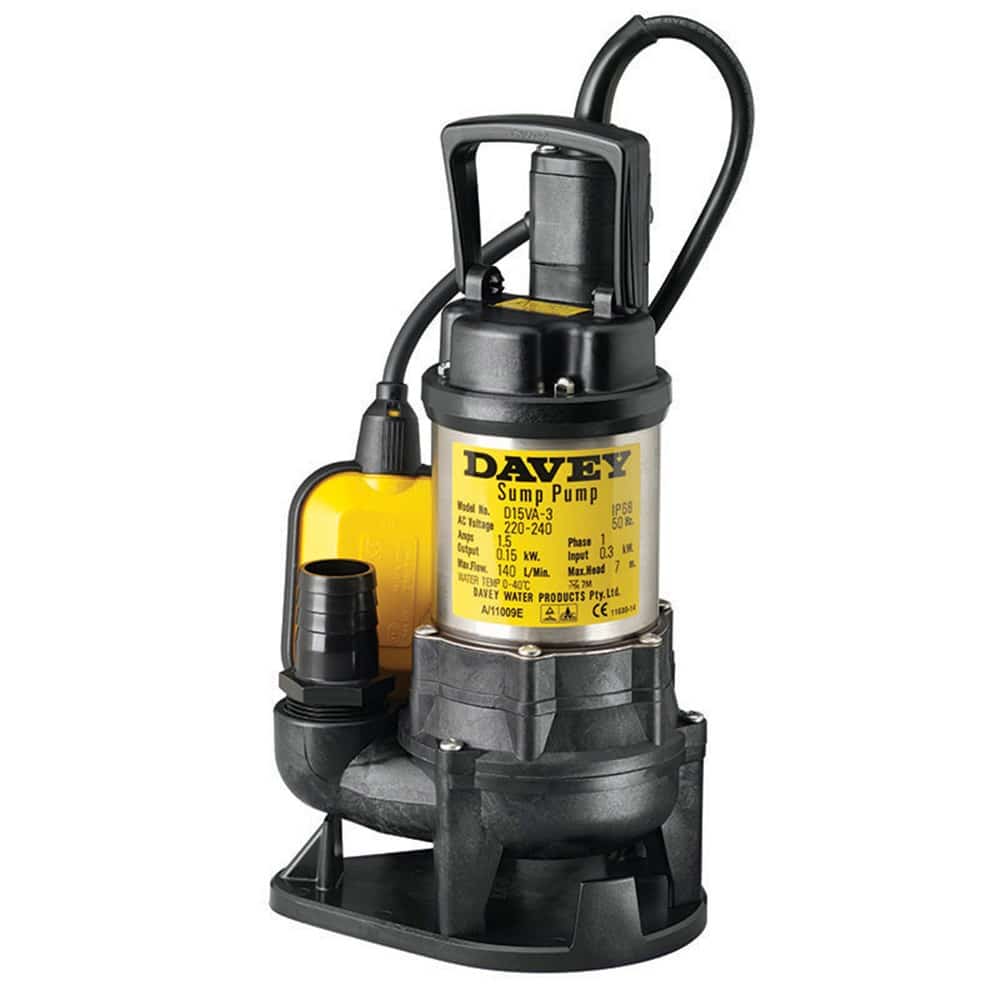 Davey D15VA Automatic Vortex Sump Pump