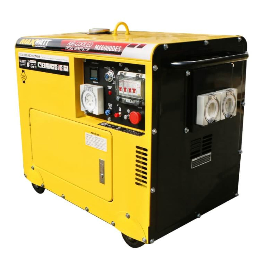 Maxwatt MX6000DES Diesel Powered Generator